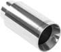 MagnaFlow Custom Builder Series 2-1/4 Inch Inlet Round Exhaust Tail Pipe Tip