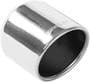 MagnaFlow Custom Builder Series 2-1/2 Inch Inlet Round Exhaust Tail Pipe Tip