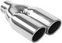 MagnaFlow Custom Builder Series 2-1/4 Inch Inlet Round Exhaust Tail Pipe Tip
