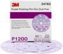 3M 6 Inch Diameter P1200 Grit Finishing Film Disc
