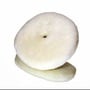3M 8 Inch White Wool Pad