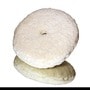 3M 8 Inch White Wool Compounding Pad