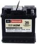 Motorcraft Tested Tough AGM AGM Top Post Battery Group Size 140R H4 540 CCA 65 Minute RC