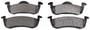 Motorcraft Rear Semi-Metallic Brake Pads