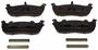 Motorcraft Rear Semi-Metallic Brake Pads