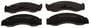 Motorcraft Semi-Metallic Brake Pads