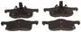 Motorcraft Rear Semi-Metallic Brake Pads