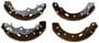 Motorcraft Bonded Brake Shoe Set