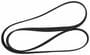 Motorcraft Serpentine Belt 6 Rib 61-13/16 Inch