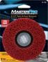 MasterPro Refinishing 4-1/2 Inch Diameter 36 Grit Grinding Wheel