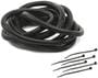 Mr. Gasket 1/4 Inch Black Wire Conduit