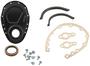 Mr. Gasket Black Steel Timing Cover Kit