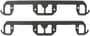 Mr. Gasket Ultra Seal Rectangle Port Polytetrafluoroethylene (PTFE) Exhaust Manifold Gasket Set