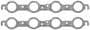 Mr. Gasket Ultra Seal Round Port Polytetrafluoroethylene (PTFE) Exhaust Manifold Gasket Set