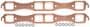 Mr. Gasket Copper Seal Rectangle Port Copper Exhaust Manifold Gasket Set