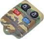 Dorman HELP! Green Woodland Camouflage Keyless Remote Case