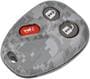 Dorman HELP! Gray Digital Camouflage Keyless Remote Case