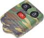 Dorman HELP! Green Woodland Camouflage Keyless Remote Case