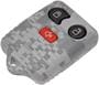 Dorman HELP! Gray Digital Camouflage Keyless Remote Case