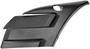 Dorman HELP! Plastic One Piece Black Wiper Cowl End