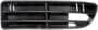 Dorman HELP! Plastic Black Finish Bumper Grille Insert