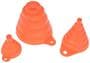 Dorman HELP! Orange Silicone Collapsible Funnels
