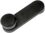 Dorman HELP! Black Plastic Window Crank Handle