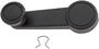 Dorman HELP! Black Plastic Window Crank Handle
