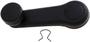 Dorman HELP! Black Plastic Window Crank Handle