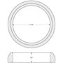 Nickson Exhaust Pipe Flange Gasket