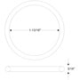 Nickson Exhaust Pipe Connector Gasket