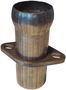 Nickson Exhaust Adapter; 2-1/4 Inch; Half Spherical Ball