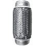 Nickson 2-1/4 Inch Stainless Steel Flex Tube
