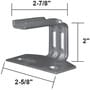 Nickson Exhaust Bracket