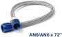 NOS -6AN Braided Hose