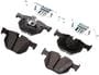 BrakeBest Select Rear Semi-Metallic Brake Pads