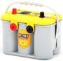 Optima Yellow AGM Side Post, Top Post Battery Group Size 34/78 750 CCA 120 Minute RC