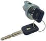 Import Direct Black Ignition Lock Cylinder