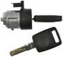 Import Direct Black Ignition Lock Cylinder