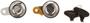 Import Direct Chrome-Plated Door Lock Kit