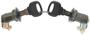 Import Direct Black Door Lock Kit