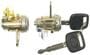 Import Direct Silver Door Lock Kit