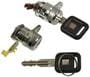 Import Direct Chrome-Plated Door Lock Kit