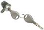 Import Direct Silver Door Lock Kit