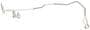 OE-TurboPower Stainless Steel Turbocharger Oil Supply Line