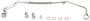 OE-TurboPower Stainless Steel Turbocharger Oil Supply Line