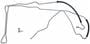 Precision Power Steering Return Line Hose Assembly