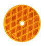 Optronics Round Amber Reflector