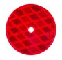 Optronics Round Red Reflector