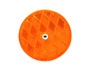 Optronics Round Amber Reflector